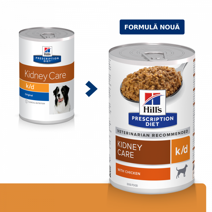 350g Hill's PD Canine K/D hrană umedă dietă veterinară pentru câini cu probleme renale [3]