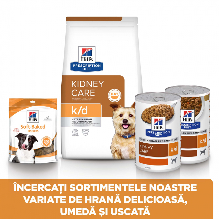 350g Hill's PD Canine K/D hrană umedă dietă veterinară pentru câini cu probleme renale [9]