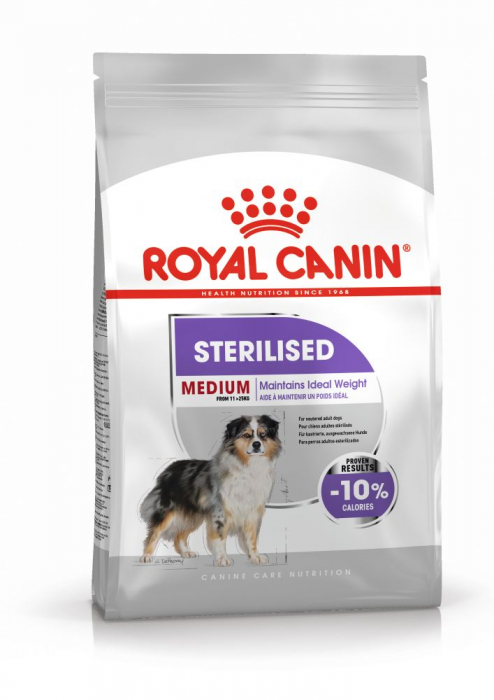 3kg Royal Canin Medium Sterilised Adult hrana uscata caine sterilizat [2]