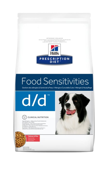 Hill’s PD d/d Food Sensitivities  hrana pentru caini cu somon si orez 12 kg [1]