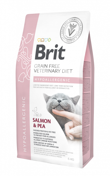 Hrana uscata dieta pentru pisici Brit Cat Hypoallergenic 5kg [1]