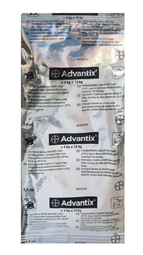 Pipetă antiparazitară Advantix 250 pentru câini 10-25 kg VetPet-Shop [2]