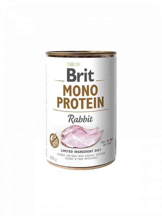 Hrană umedă pentru câini Brit Mono Protein Iepure 400g [1]
