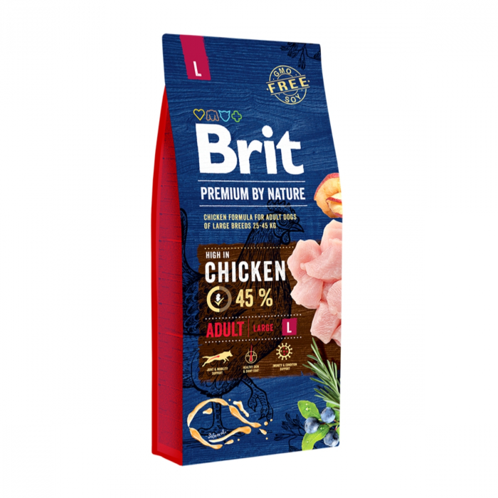 Hrană uscată câini Brit Premium, Adult L, 15 Kg [1]