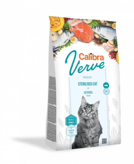 Calibra Cat Verve GF Sterilised Herring 3.5 kg [1]