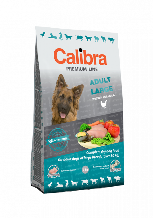Hrana uscata pentru caini Calibra Dog Premium Line Adult Large 3 kg [1]