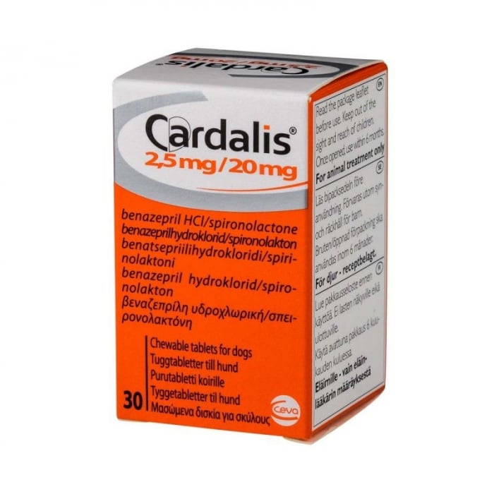 Cardalis S 2,5mg / 20mg cutie cu 30 tablete [1]
