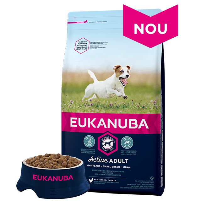 Eukanuba ADULT  SMALL  cu PUI <10kg: +1-8 ani, 12 kg [1]