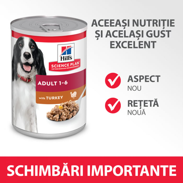 Hill's SP Adult hrana pentru caini cu curcan conserva 370 g [5]