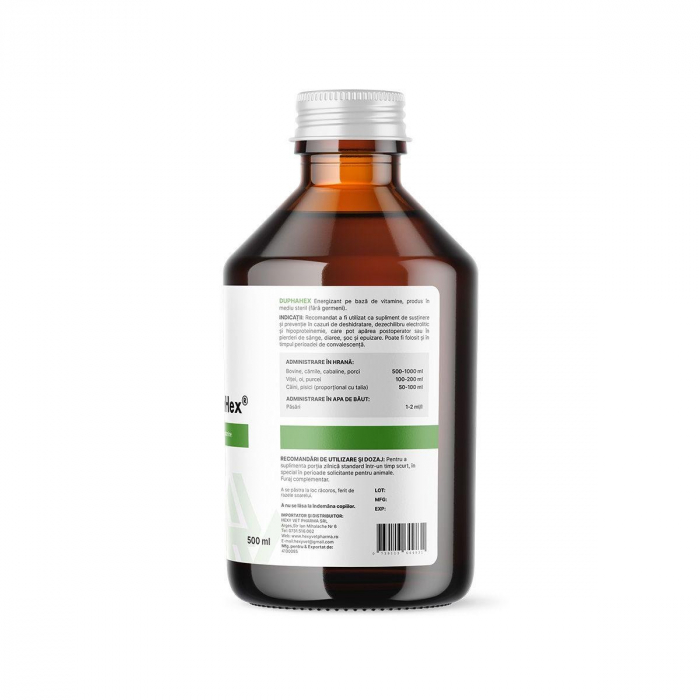 DuphaHex 500ml , supliment pentru animale [3]