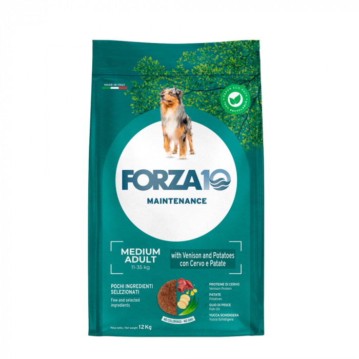 FORZA 10 ALL DAY MED ADULT DOG VENISON 12 KG [1]