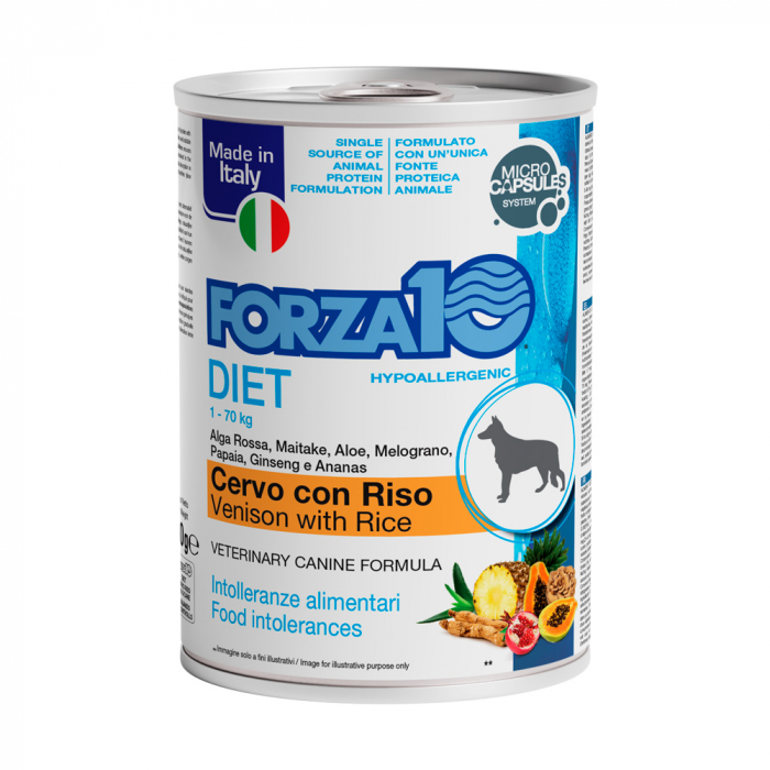 FORZA 10 VENISON AND RICE DOG 400 GR CV [1]