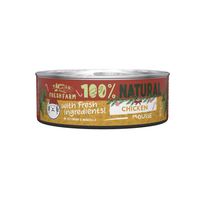Fresh Farm Cat Smooth Pate Chicken 85gr Christmas Edition [1]