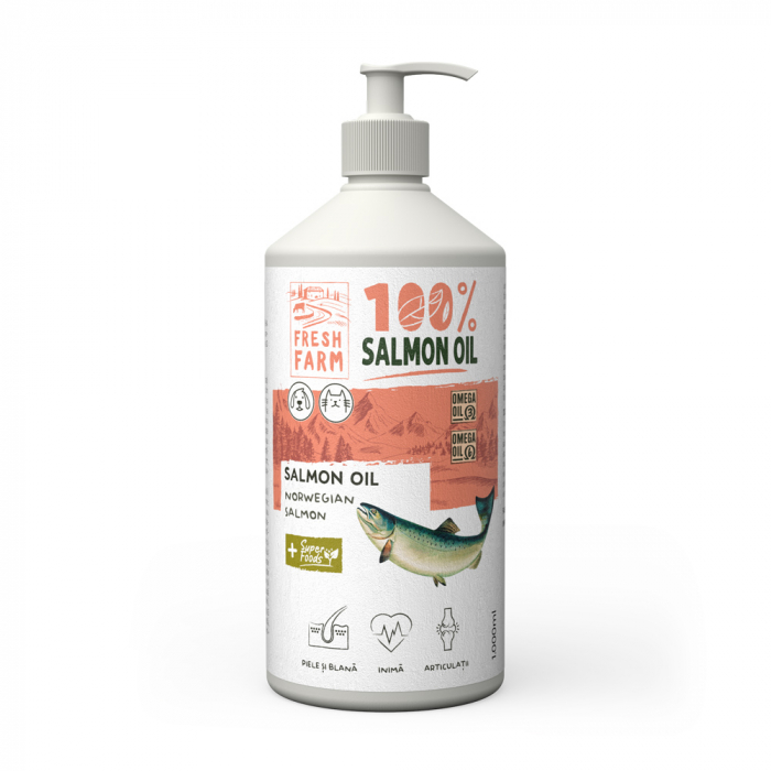 Fresh Farm Salmon oil 1000 ml [1]