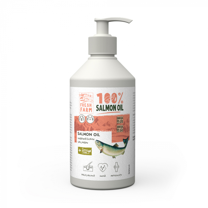 Fresh Farm Salmon oil 500 ml [1]