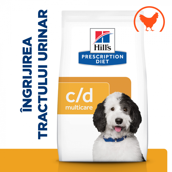 4kg Hill's PD Canine C/D, hrana dieta uscata pentru caini [2]