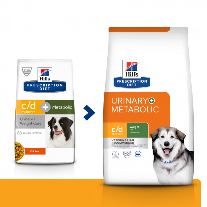 1.5kg Hill's PD Canine c/d + Metabolic, hrana uscata dieta veterinara pentru caini [5]