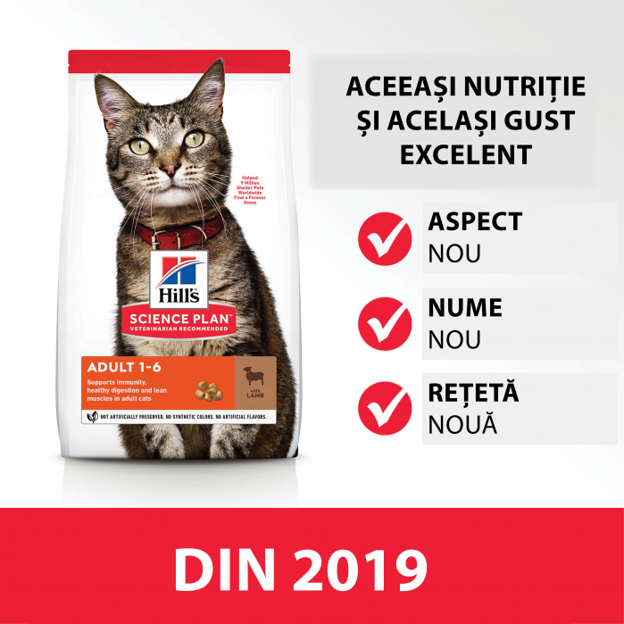 Hill’s SP Adult  hrana pentru pisici cu miel 3 kg [3]