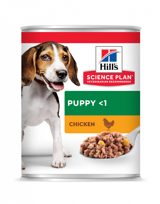 Hill's SP Puppy hrana pentru caini cu pui conserva 370 g [1]