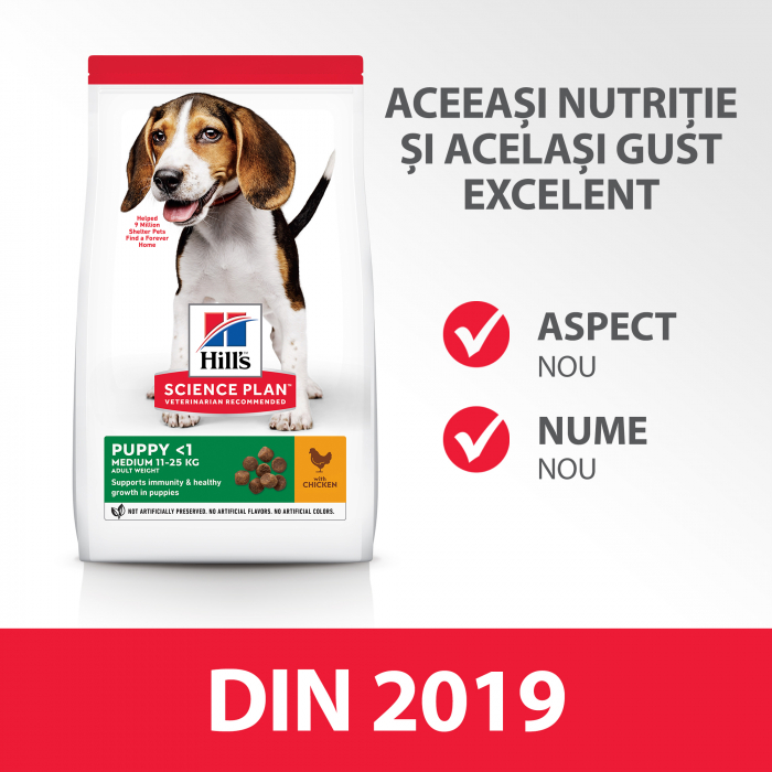 Hill's SP Canine Puppy Medium Chicken 14 kg [3]