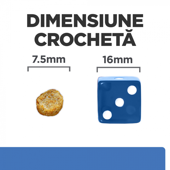 1kg Hills PD Derm Complete Mini , hrană uscată dietă veterinară pentru câini cu probleme dermatologice [2]