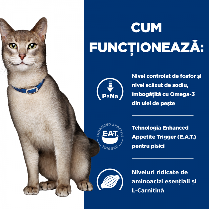 Hrană umedă dietă pentru pisici Hills K/D Feline cu pui - plic 85g [8]
