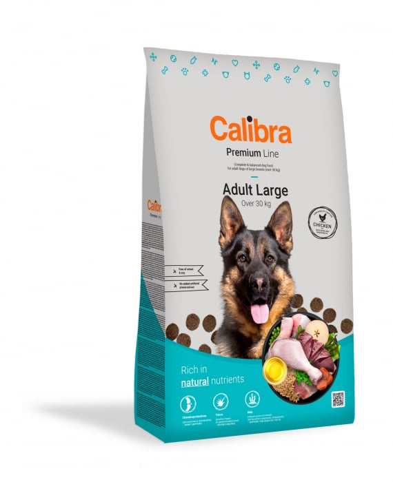 Hrana uscata pentru caini Calibra Dog Premium Line Adult Large 12 kg [1]