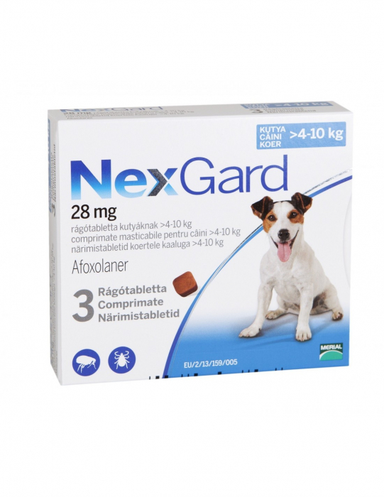 Deparazitare externă pentru câini - NexGard M cutie cu 3 comprimate masticabile [1]