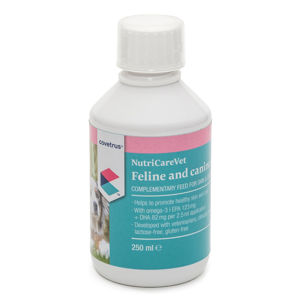 NutriCareVet Canine & Feline Supplement for Skin & Coat Support Liquid 250 ml [2]