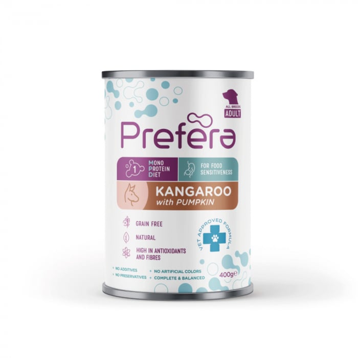Prefera MPD Adult- kangaroo and pumpkin 400gr [1]