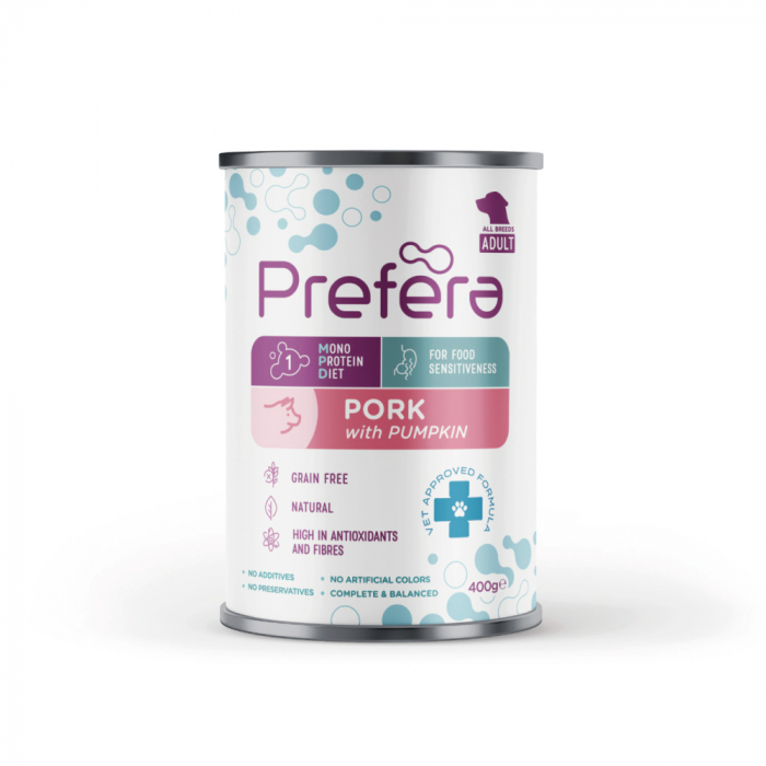 Prefera MPD Adult- pork and pumpkin 400gr [1]