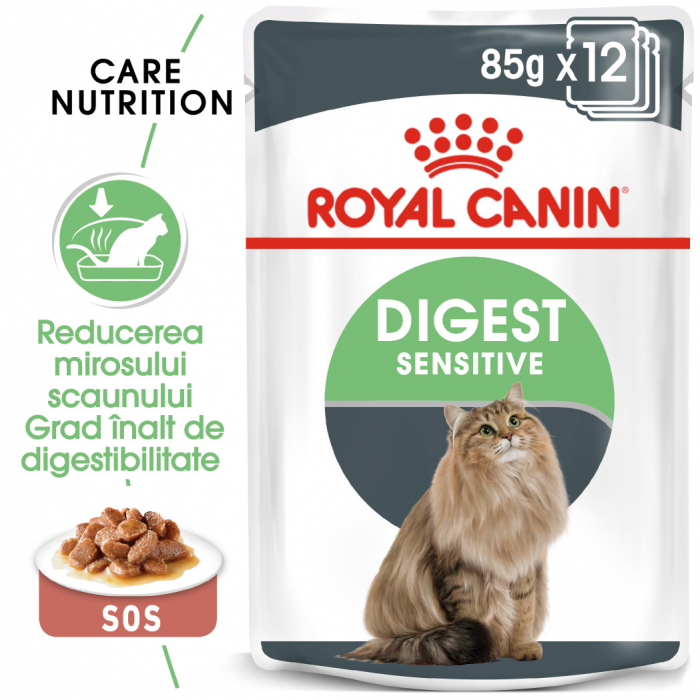 Royal Canin Digestive Care Adult hrana umeda pisica pentru confort digestiv, 12 x 85 g [7]