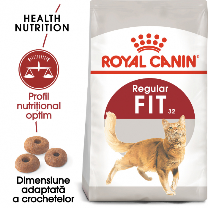 Royal Canin Fit32 Adult hrana uscata pisica cu activitate fizica moderata, 400 g [2]