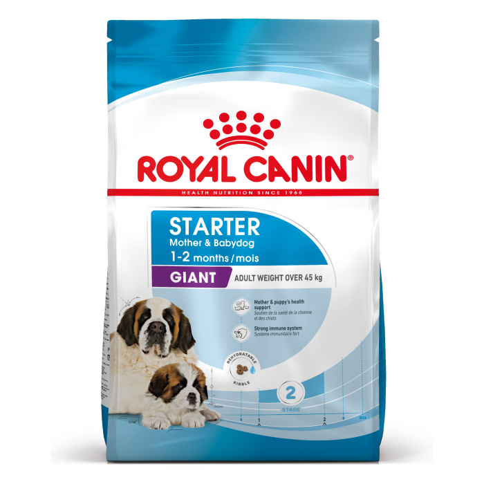 15 kg Royal Canin Giant Starter Mother & Babydog gestatie/ lactatie pui hrana uscata caine [2]