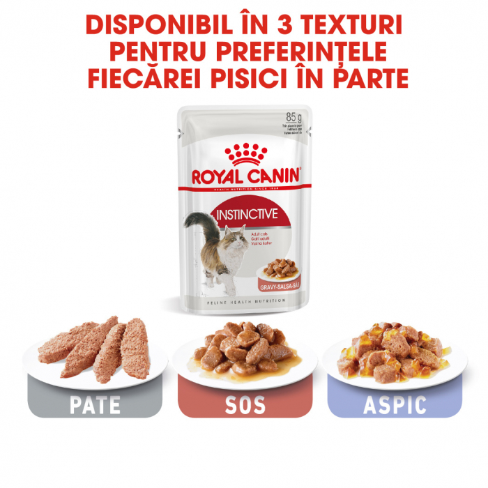 Royal Canin Instinctive In Gravy Adult hrana umeda in sos pentru pisica, 12 x 85 g [6]