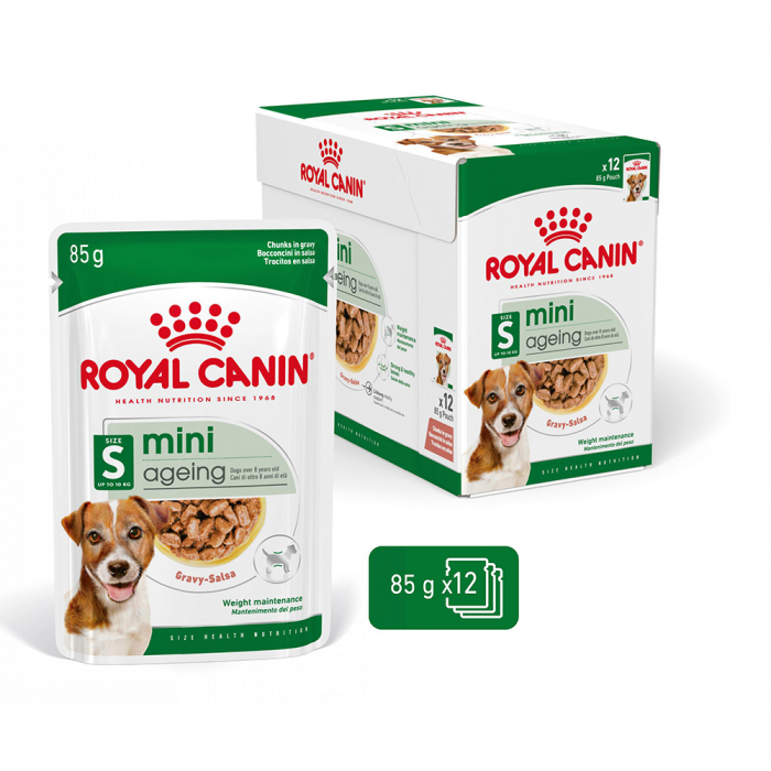 12 x 85g Royal Canin Mini Ageing 12+  hrana umeda caine senior [8]