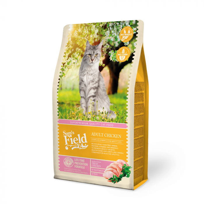 Sam's field cat adult chicken 2,5kg [1]
