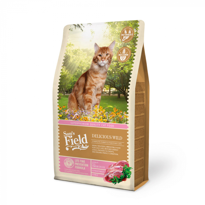 Sam's field cat delicious wild 2,5kg [1]