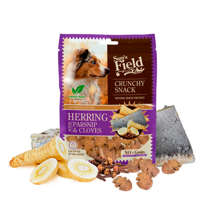 Sam's field crunchy snack herring with parsnip & cloves 200 gr [2]