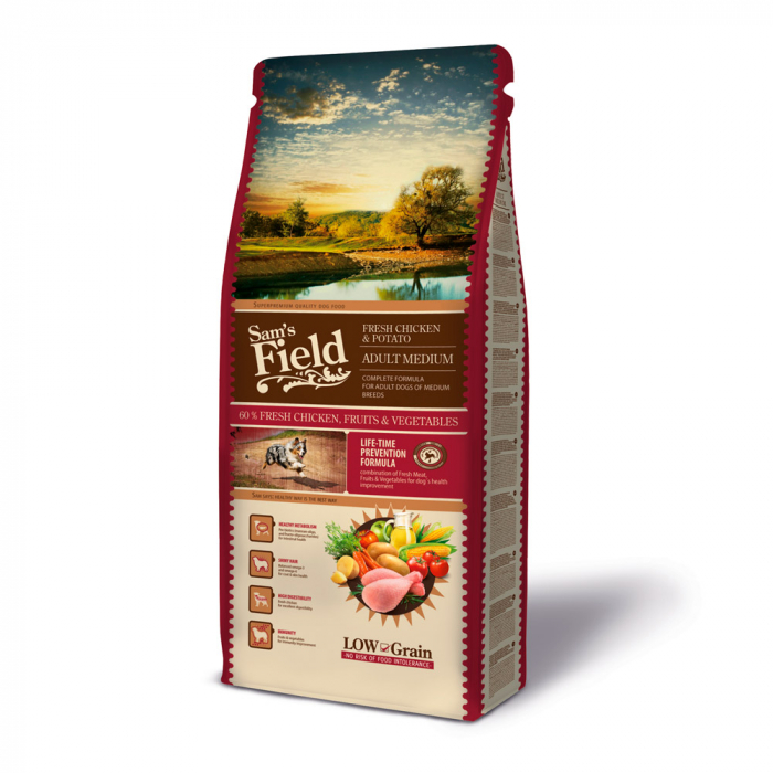 Sam's field fresh chicken and potato adult medium 13kg [1]
