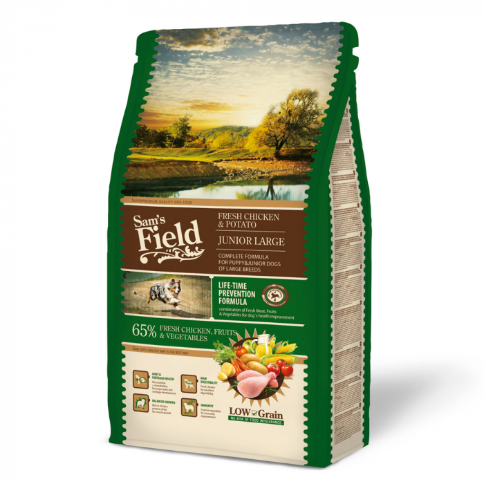 Sam's field fresh chicken and potato junior large 2,5kg [1]