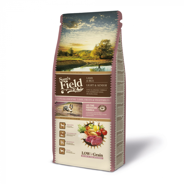 Sam's field lamb and rice llght and senior 13kg [1]