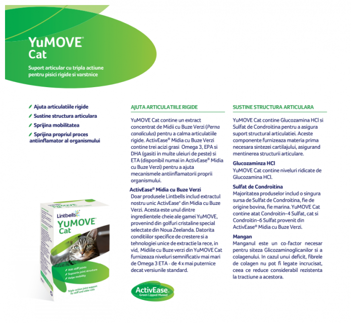 YuMOVE Cat cutie cu 60 tablete [2]