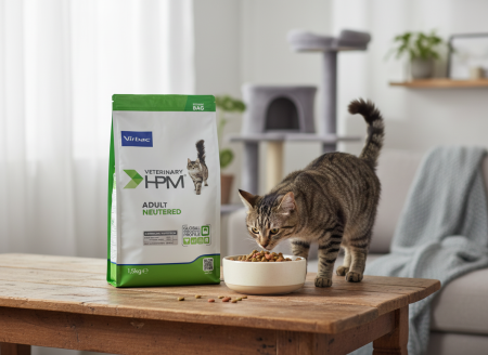 VIRBAC - 1.5 kg Virbac HPM Adult Neutered Cat – Hrană Uscată Superpremium pentru Pisici Sterilizate