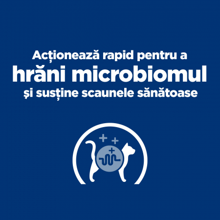 1.5kg Hill’s PD Gastrointestinal Biome, hrană uscată dietă veterinară pentru pisici cu probleme intestinale [5]