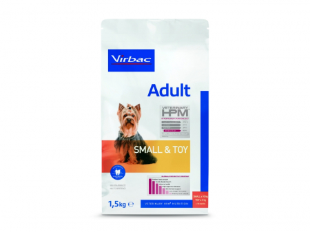 VIRBAC - 1.5kg Virbac HPM Small & Toy Adult – Hrană Uscată Superpremium Câini Talie Mică