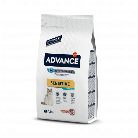 Produse - 1.5 kg ADVANCE CAT STERILISED SOMON SENSITIVE