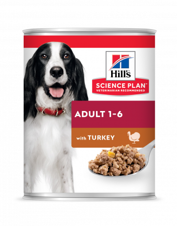 Hill's SP Adult hrana pentru caini cu curcan conserva 370 g [0]