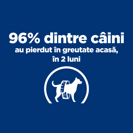 370g Hill’s PD Metabolic Weight Management, hrană umedă dietă veterinară pentru caini cu probleme de greutate [8]