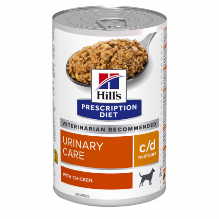 PENTRU CÂINI - 370g HILLS PD CANINE C/D, hrana umeda dieta veterinara pentru caini